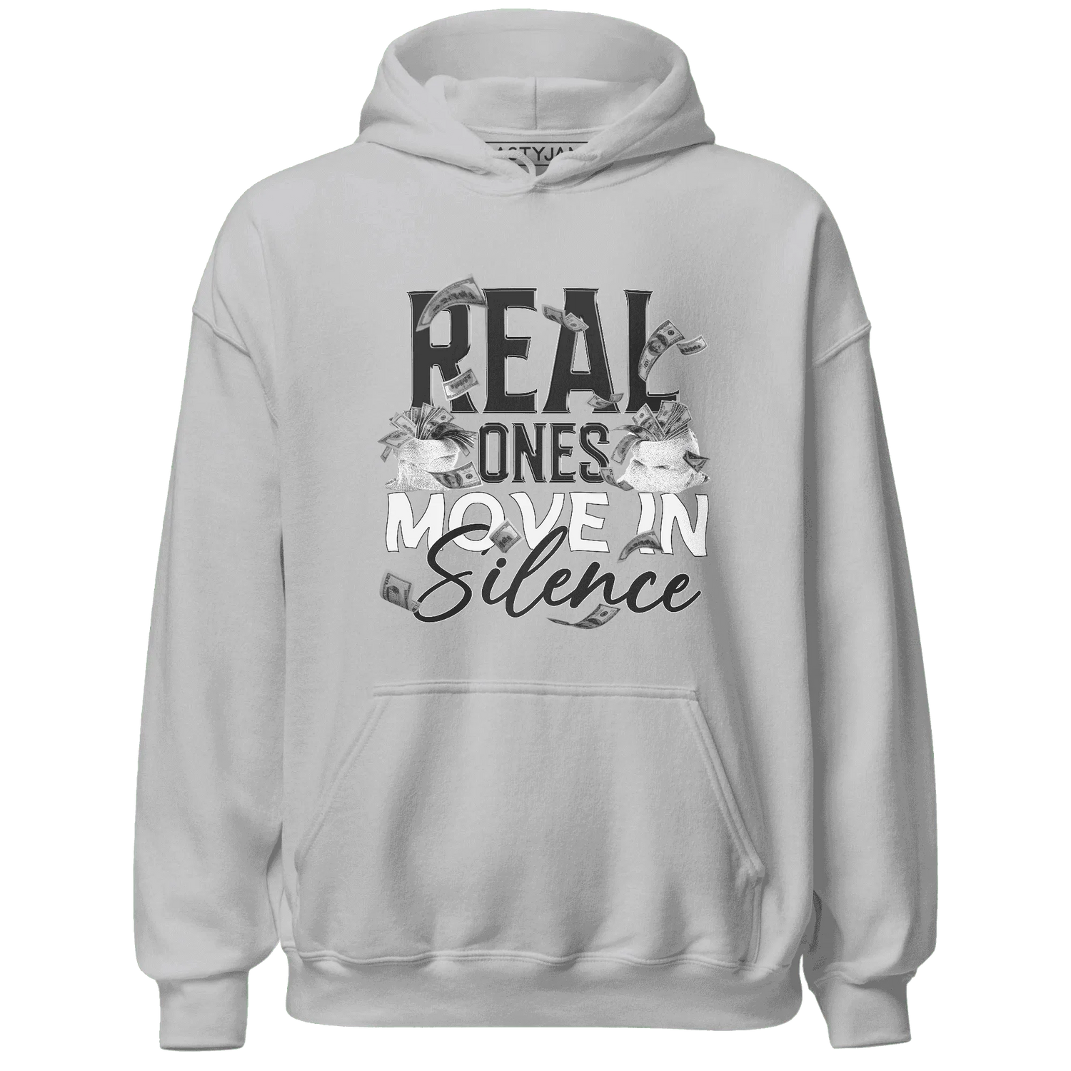 White-Thunder-4s-Hoodie-Match-Move-In-Silence-Money