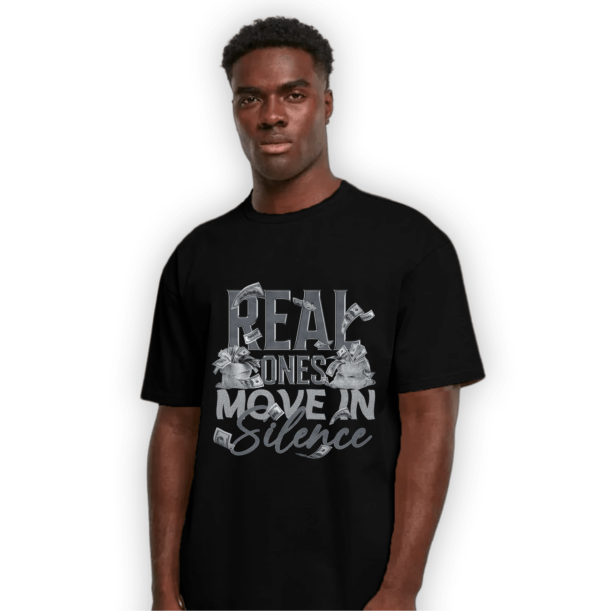 Air Max 90 Iron Grey T Shirt Match Move In Silence Money - NastyJamz