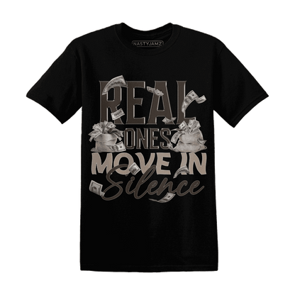 Dunk Low Baroque Brown T Shirt Match Move In Silence Money - NastyJamz