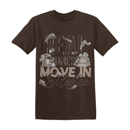 Dunk Low Baroque Brown T Shirt Match Move In Silence Money - NastyJamz
