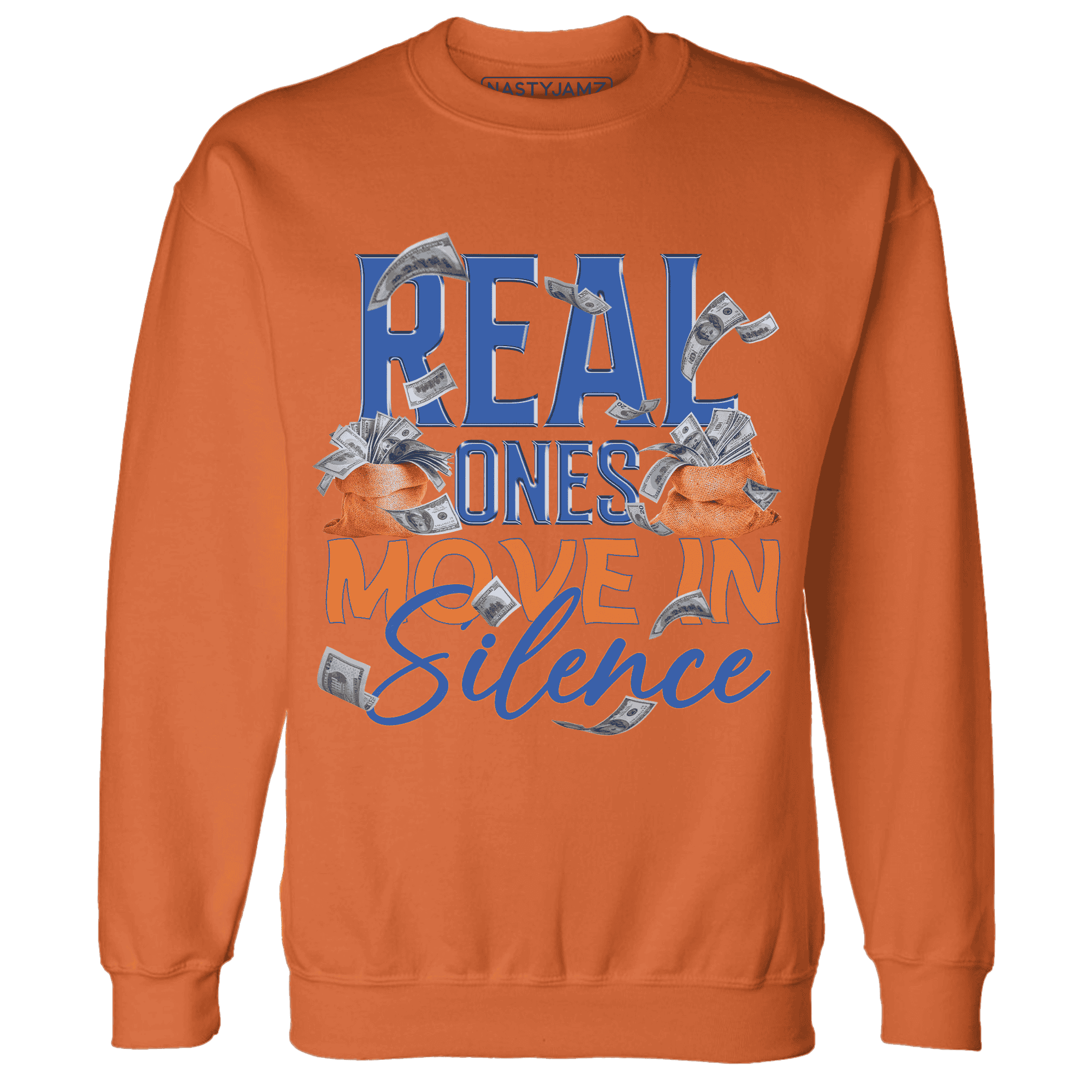 Dunk Low Knicks Sweatshirt Match Move In Silence Money - NastyJamz