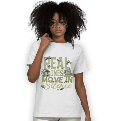 Yeezy Slide Resin T Shirt Match Move In Silence Money - NastyJamz