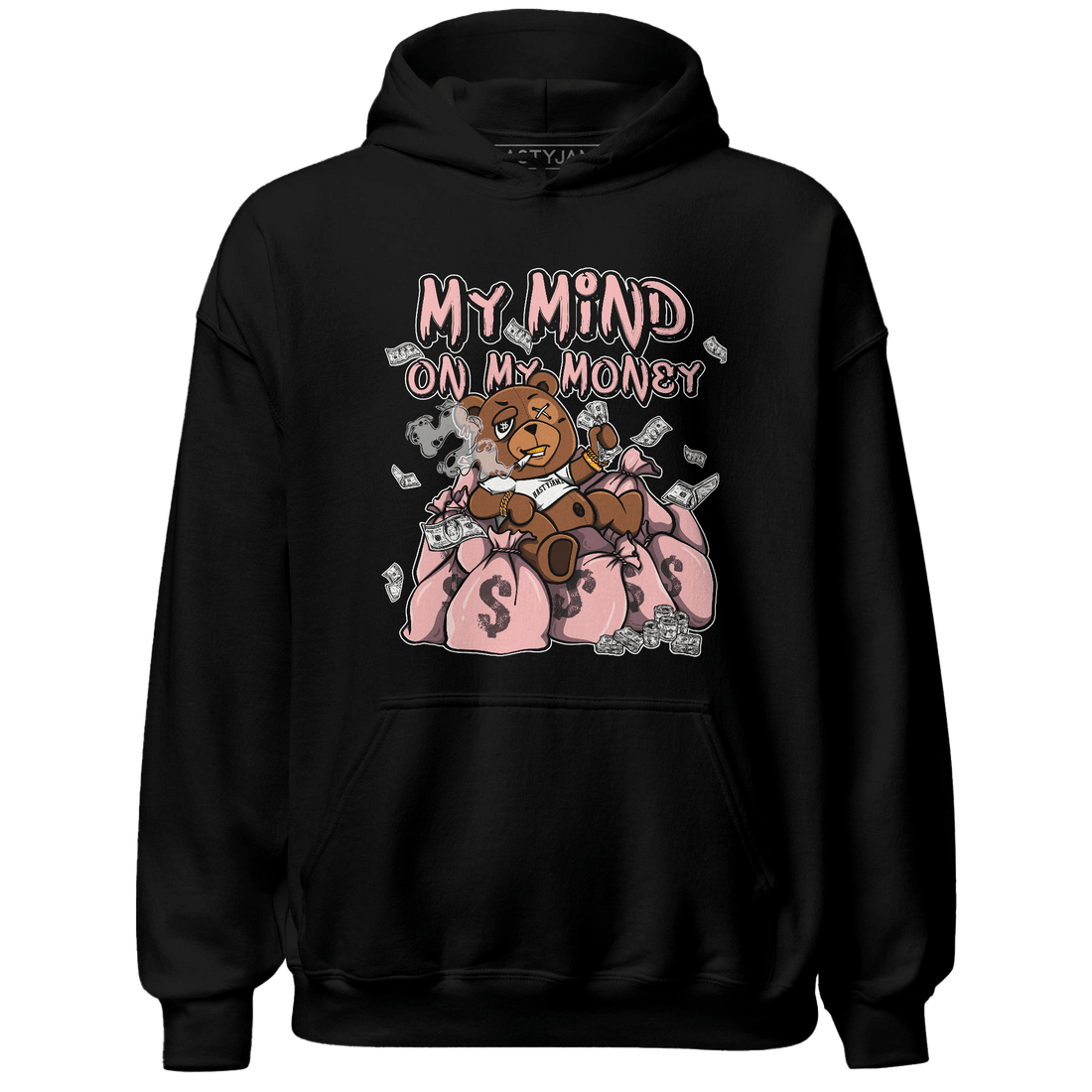 Low Legend Pink 11s Hoodie Match My Mind On My Money BER - NastyJamz
