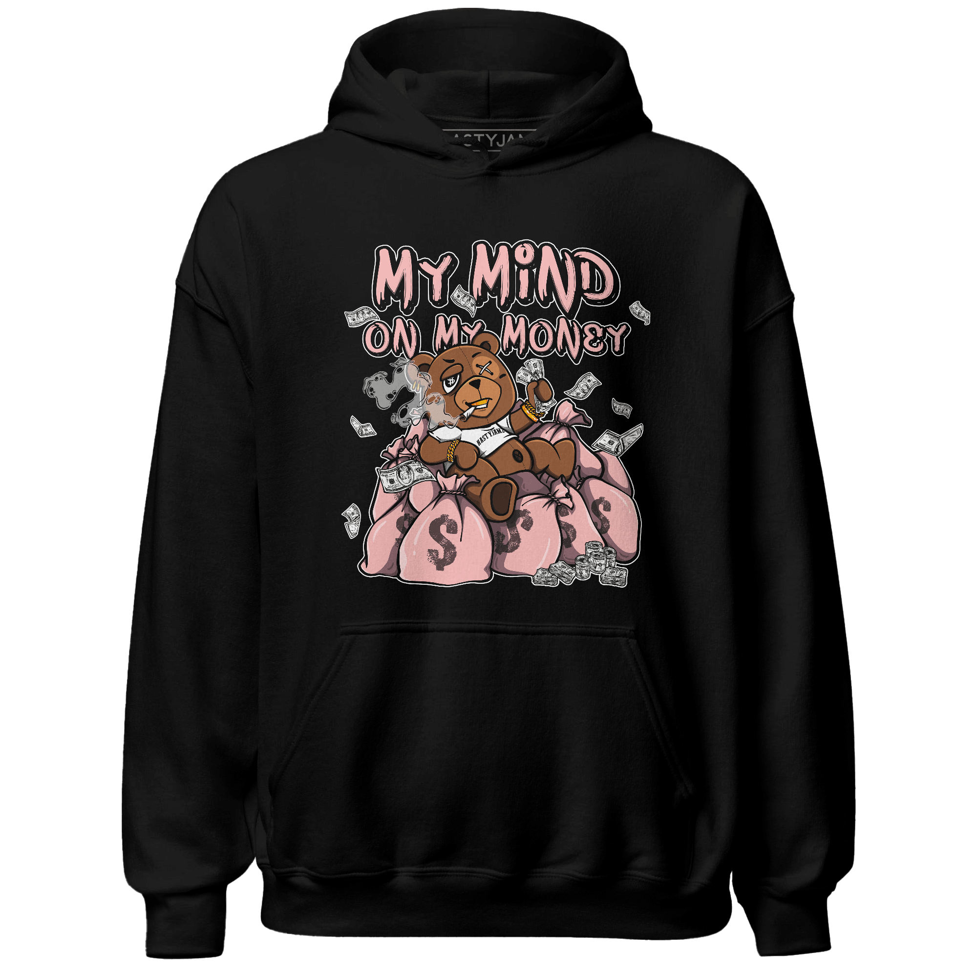 Low Legend Pink 11s Hoodie Match My Mind On My Money BER - NastyJamz