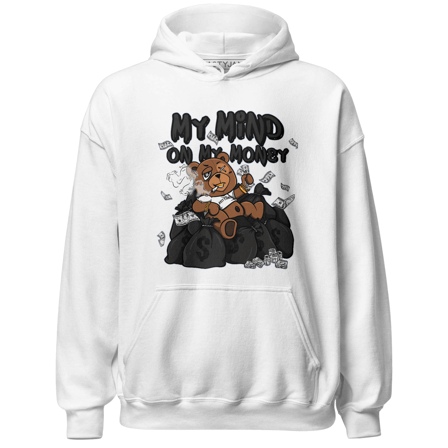 Low Space Jamz 11s Hoodie Match My Mind On My Money BER - NastyJamz