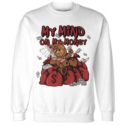 Dune Red 13s Sweatshirt Match My Mind On My Money BER - NastyJamz