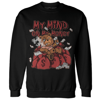 Dune Red 13s Sweatshirt Match My Mind On My Money BER - NastyJamz