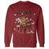 Dune Red 13s Sweatshirt Match My Mind On My Money BER - NastyJamz