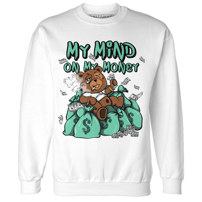 High OG Green Glow 1s Sweatshirt Match My Mind On My Money BER - NastyJamz