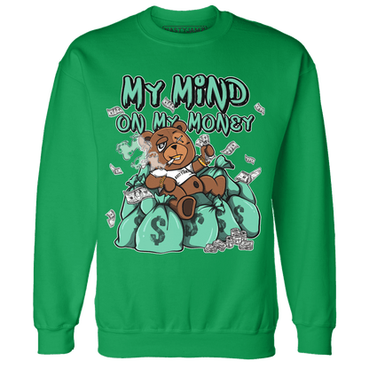 High OG Green Glow 1s Sweatshirt Match My Mind On My Money BER - NastyJamz