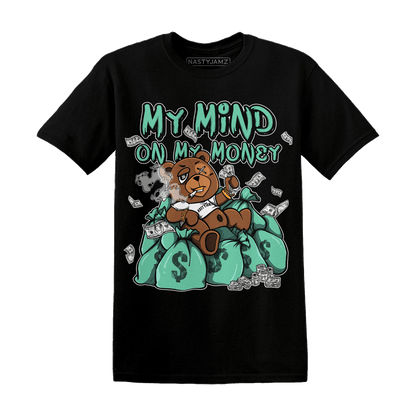 High OG Green Glow 1s T Shirt Match My Mind On My Money BER - NastyJamz