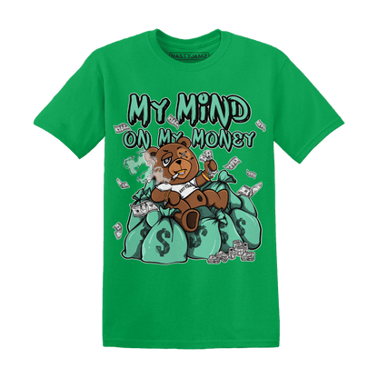 High OG Green Glow 1s T Shirt Match My Mind On My Money BER - NastyJamz