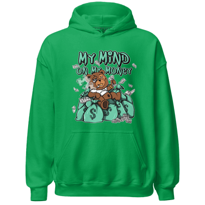 High OG Green Glow 1s Hoodie Match My Mind On My Money BER - NastyJamz