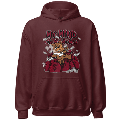 High White Team Red 1s Hoodie Match My Mind On My Money BER - NastyJamz