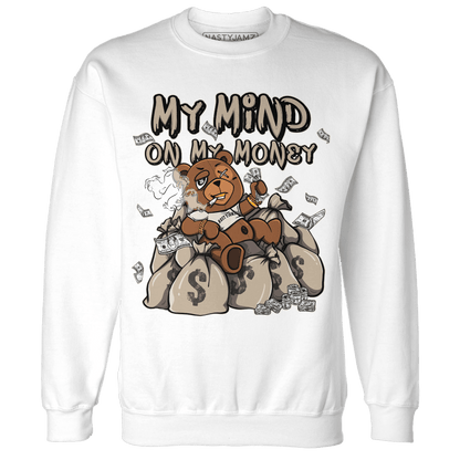 Latte 1s Sweatshirt Match My Mind On My Money BER - NastyJamz