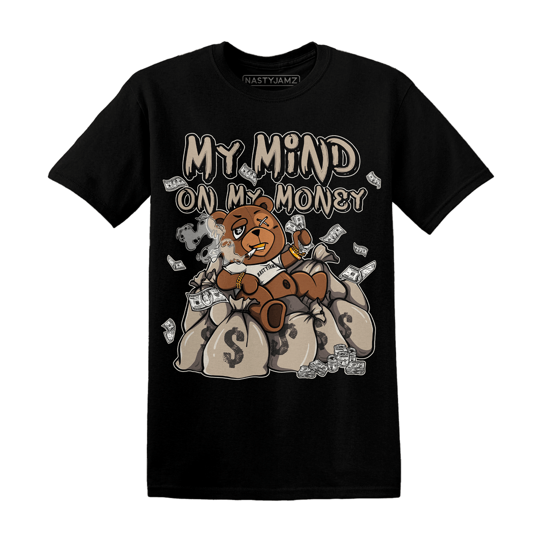 Latte 1s T Shirt Match My Mind On My Money BER - NastyJamz