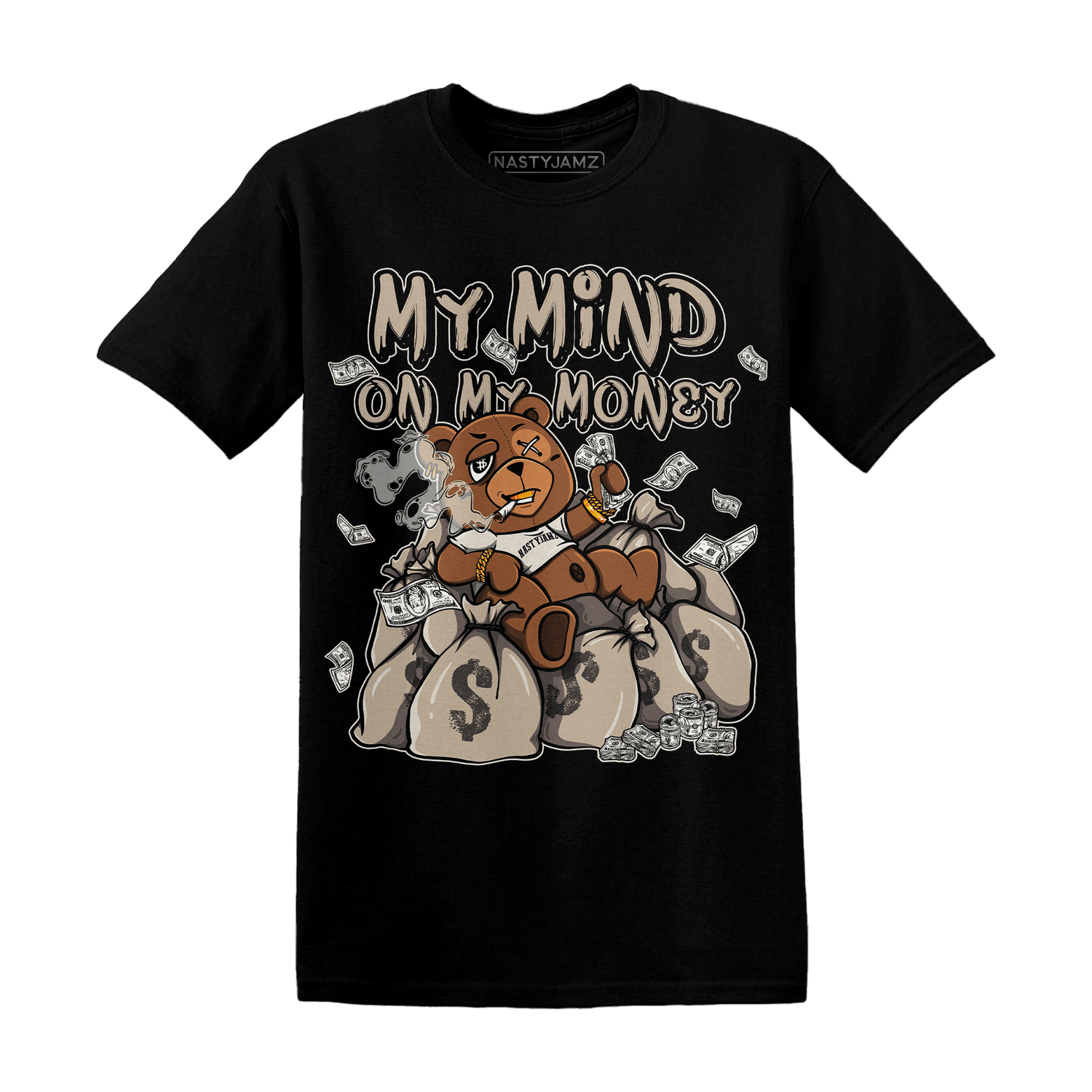 Latte 1s T Shirt Match My Mind On My Money BER - NastyJamz