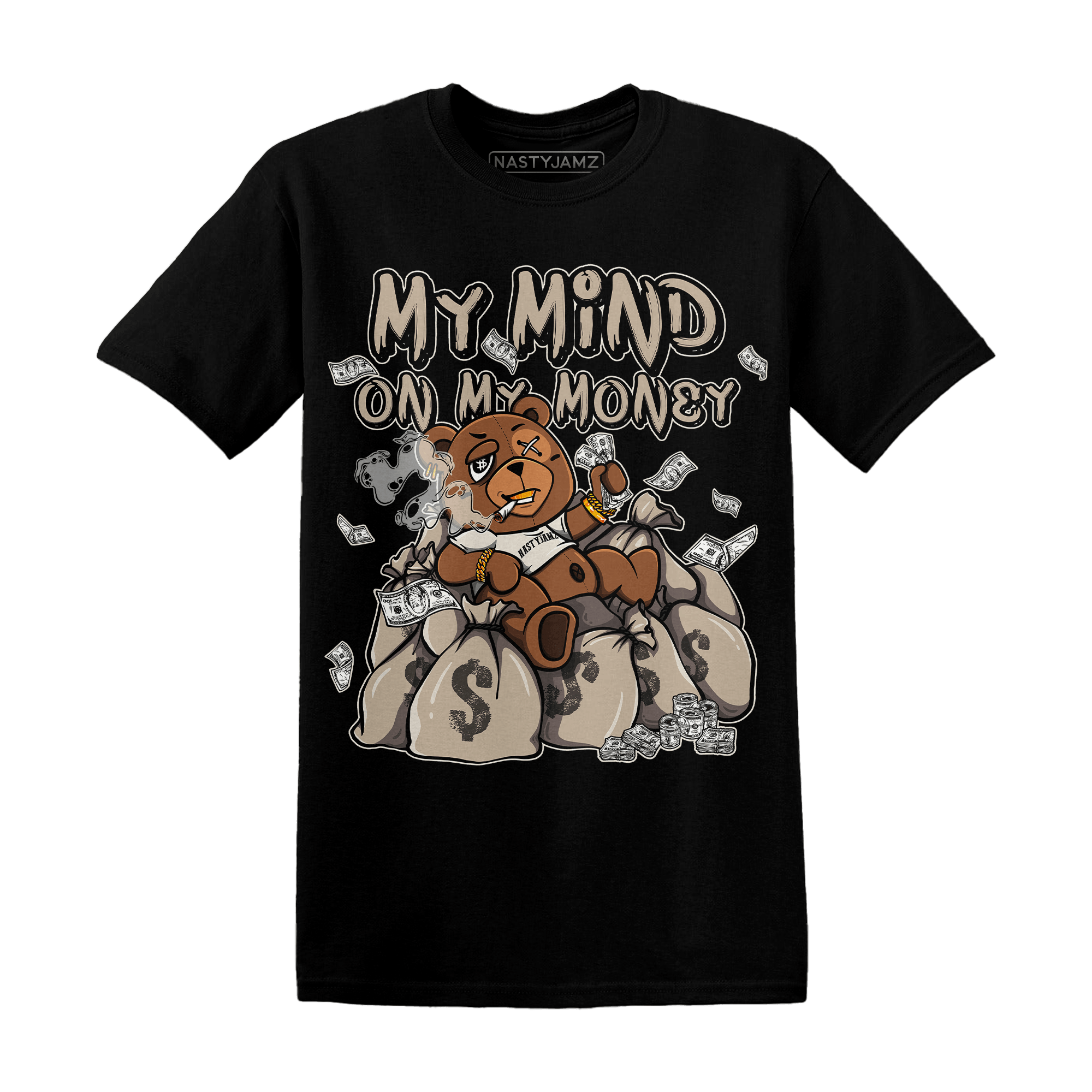 Latte 1s T Shirt Match My Mind On My Money BER - NastyJamz