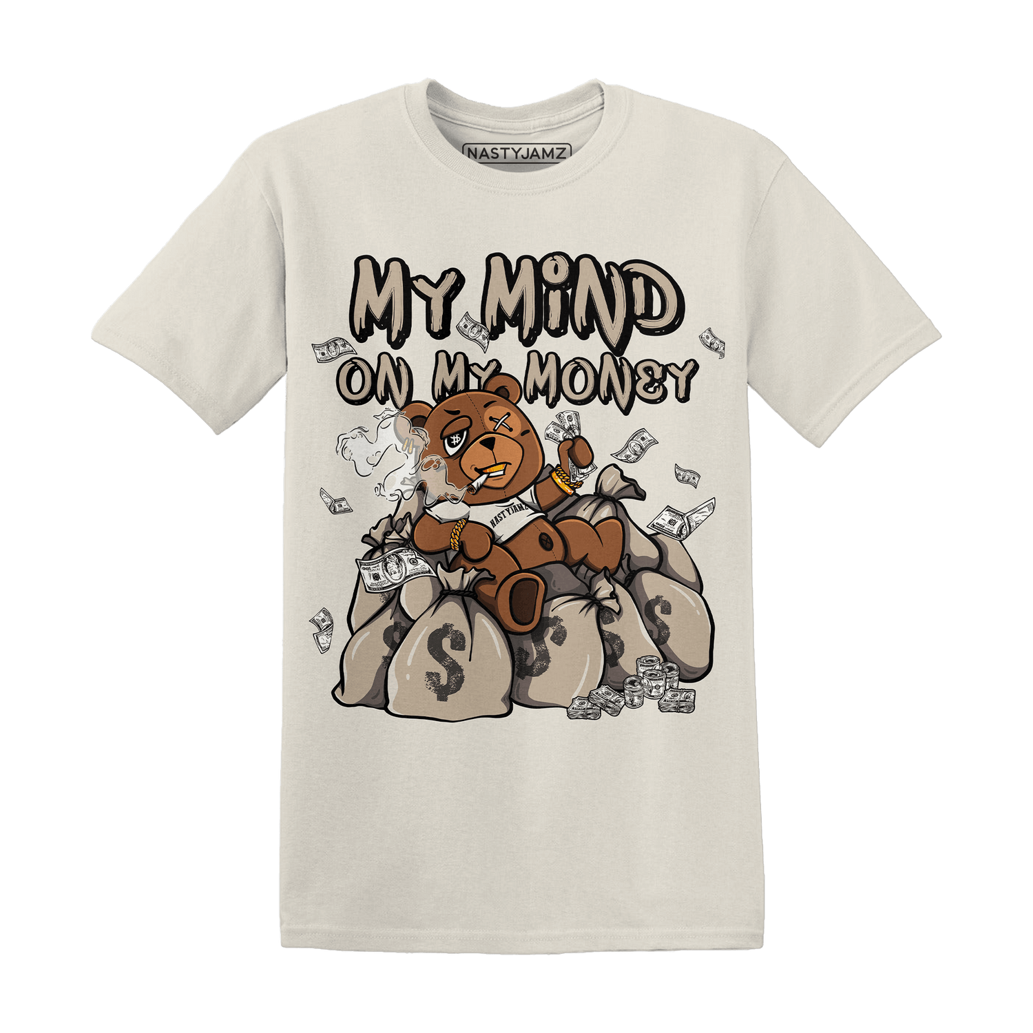 Latte 1s T Shirt Match My Mind On My Money BER - NastyJamz