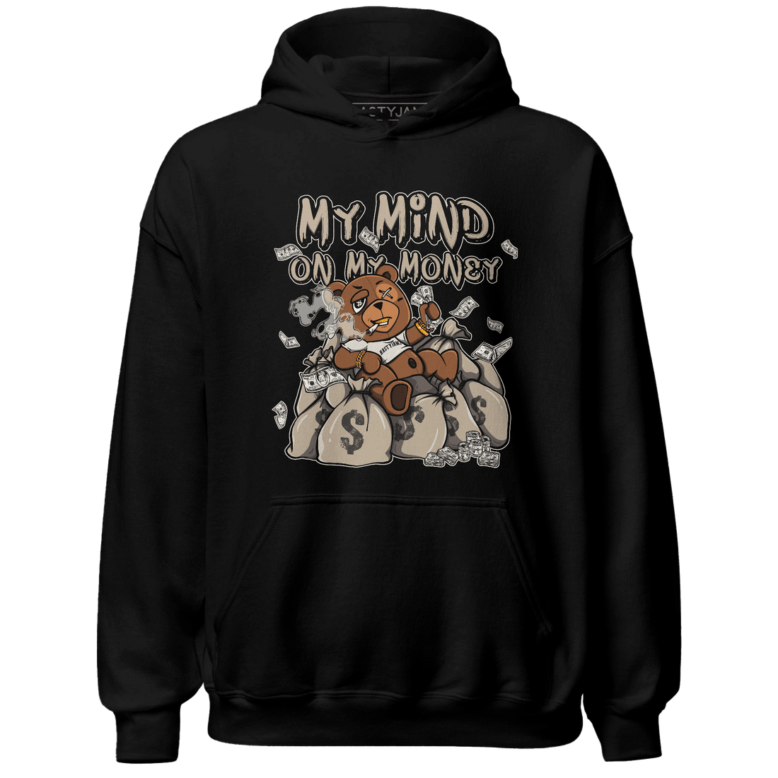 Latte 1s Hoodie Match My Mind On My Money BER - NastyJamz