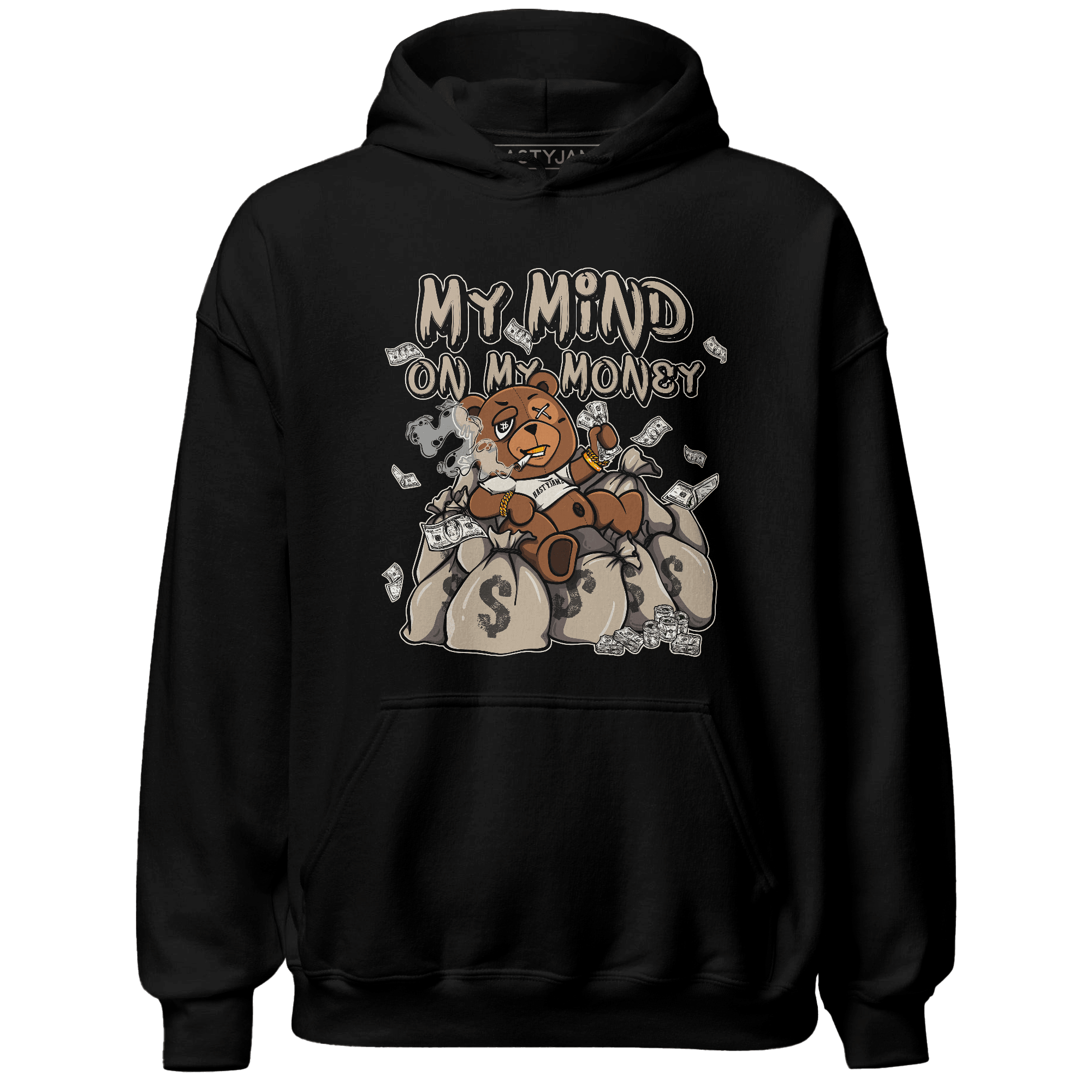 Latte 1s Hoodie Match My Mind On My Money BER - NastyJamz