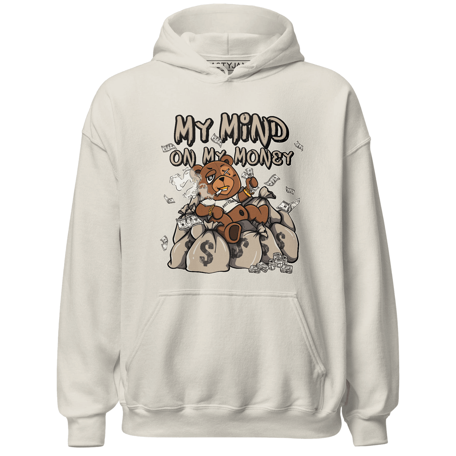 Latte 1s Hoodie Match My Mind On My Money BER - NastyJamz