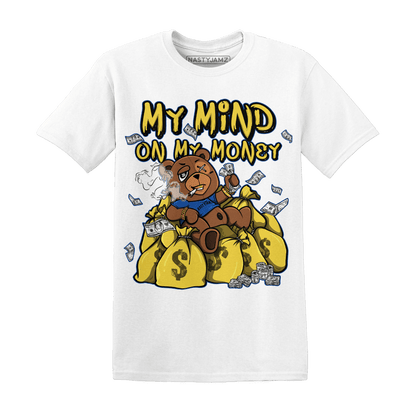 AJ 1 Low OG Canary TVSC T Shirt Match My Mind On My Money BER - NastyJamz