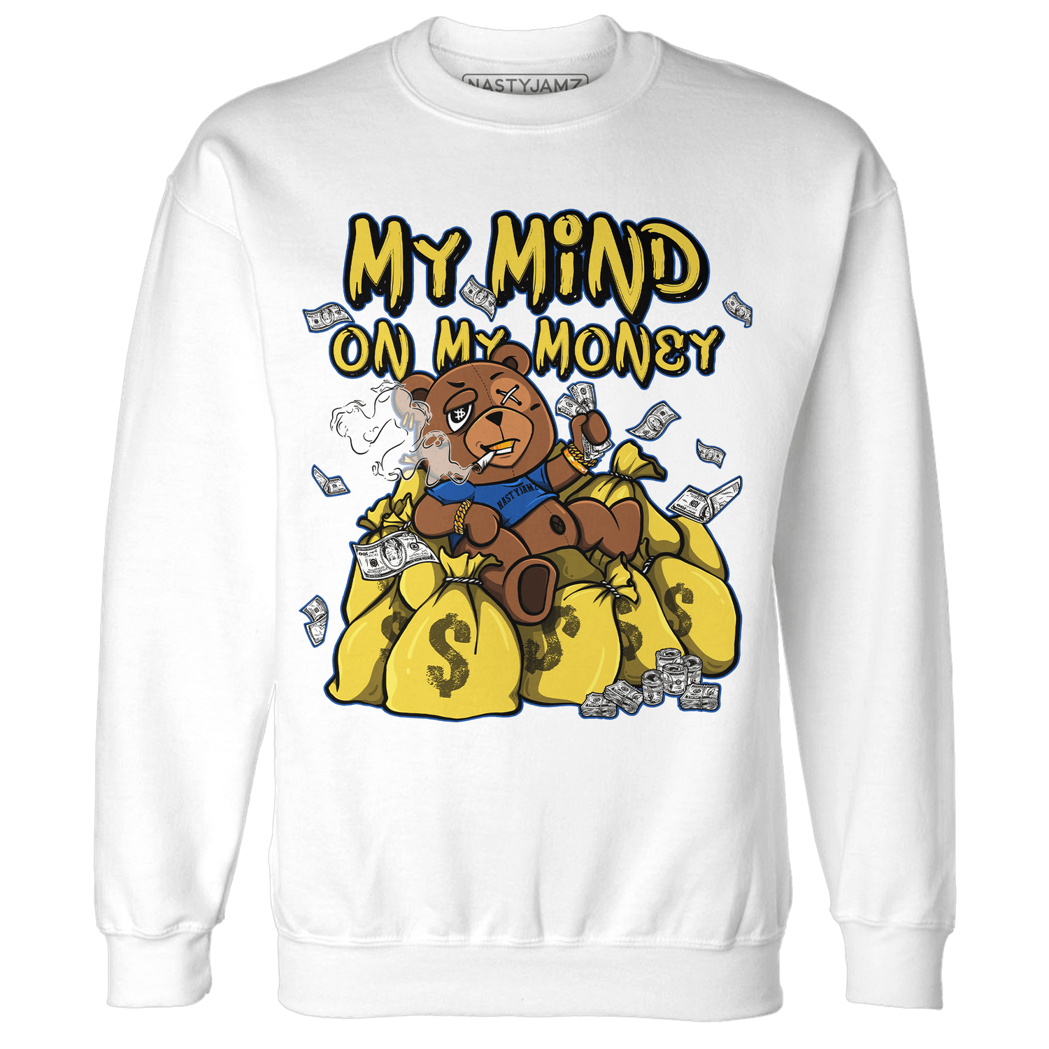 Low OG Canary TVSC 1s Sweatshirt Match My Mind On My Money BER - NastyJamz