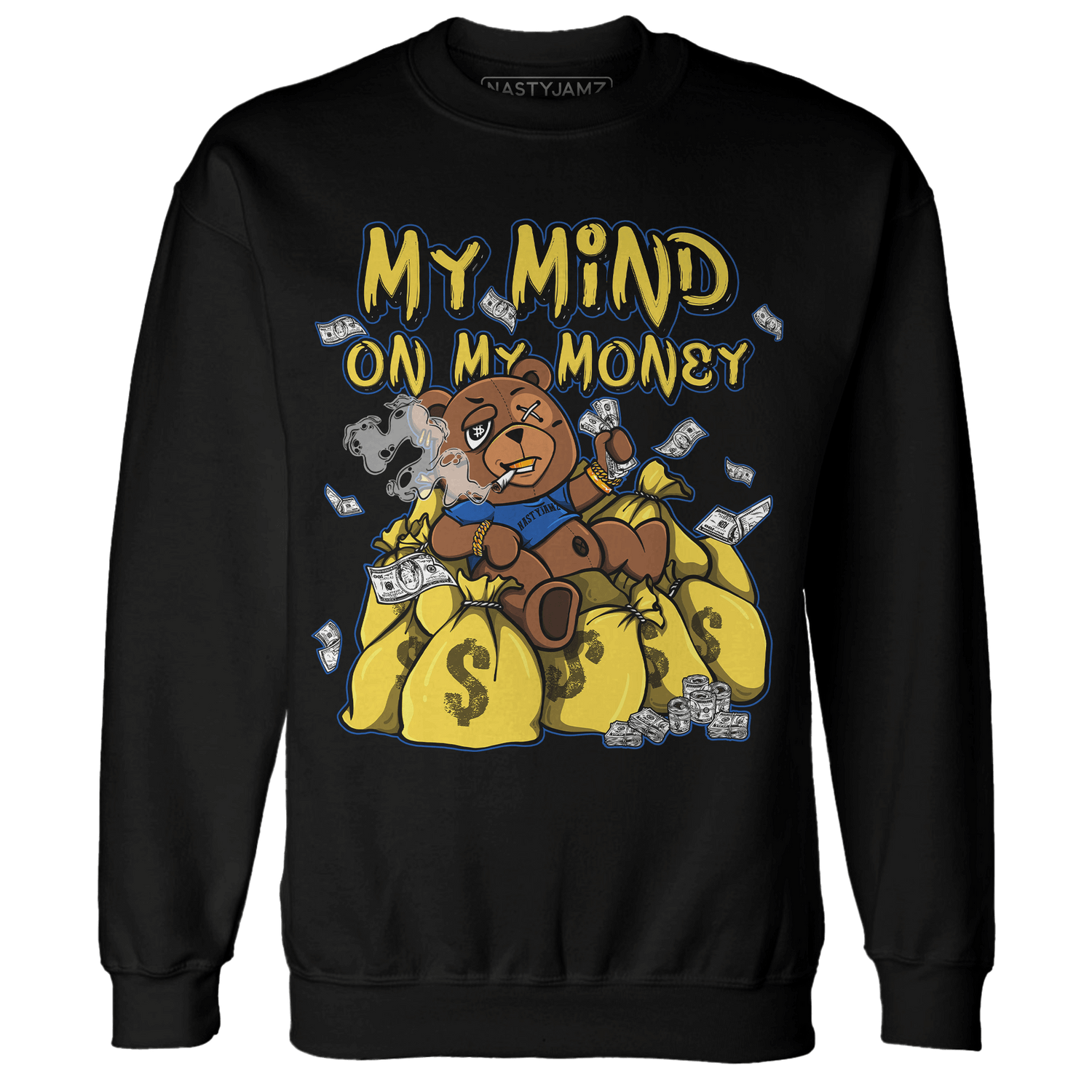 Low OG Canary TVSC 1s Sweatshirt Match My Mind On My Money BER - NastyJamz