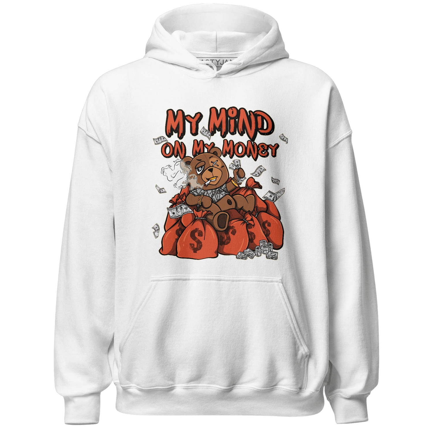 Georgia Peach 3s Hoodie Match My Mind On My Money BER - NastyJamz