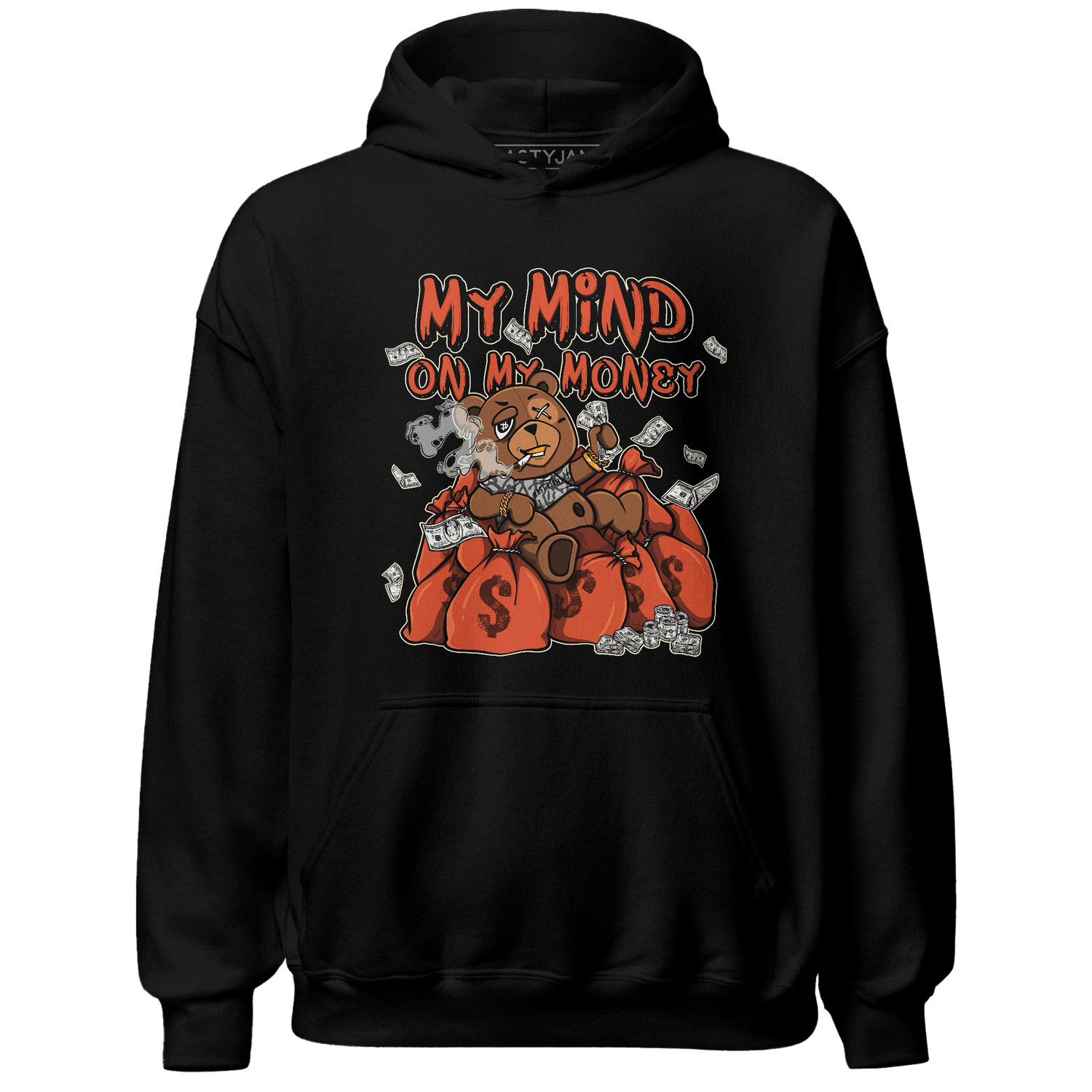 Georgia Peach 3s Hoodie Match My Mind On My Money BER - NastyJamz