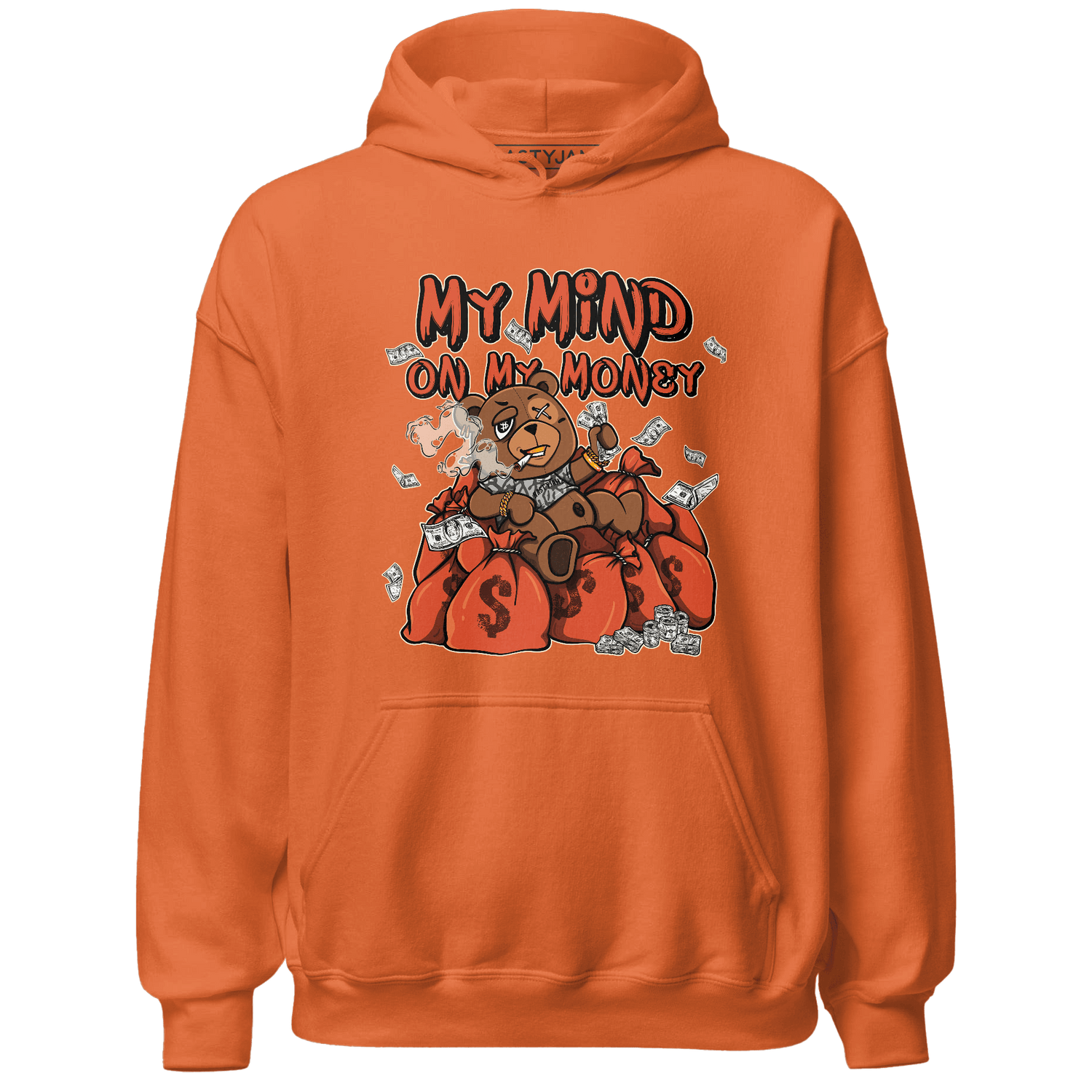 Georgia Peach 3s Hoodie Match My Mind On My Money BER - NastyJamz