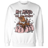 Red Stardust 3s Sweatshirt Match My Mind On My Money BER - NastyJamz