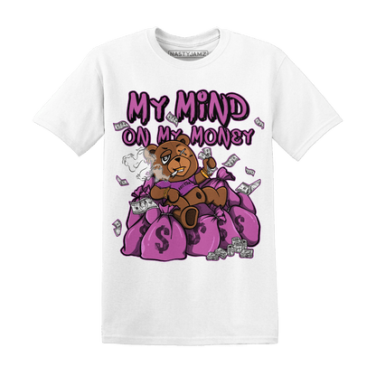 GS Hyper Violet 4s T Shirt Match My Mind On My Money BER - NastyJamz