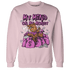 GS Hyper Violet 4s Sweatshirt Match My Mind On My Money BER - NastyJamz
