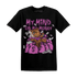 GS Hyper Violet 4s T Shirt Match My Mind On My Money BER - NastyJamz