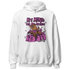 GS Hyper Violet 4s Hoodie Match My Mind On My Money BER - NastyJamz