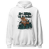 Oxidized Green 4s Hoodie Match My Mind On My Money BER - NastyJamz