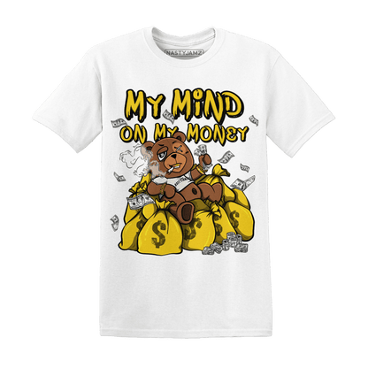 Vivid Sulfur 4s T Shirt Match My Mind On My Money BER - NastyJamz