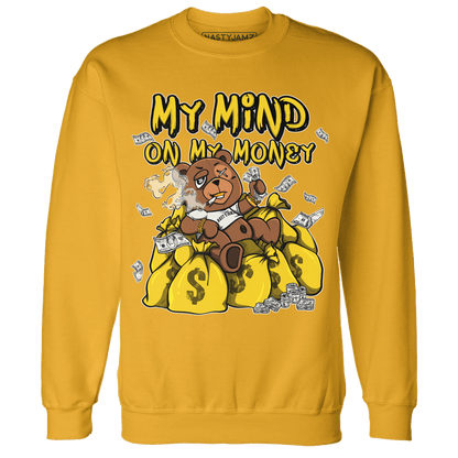 Vivid Sulfur 4s Sweatshirt Match My Mind On My Money BER - NastyJamz