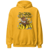 Vivid Sulfur 4s Hoodie Match My Mind On My Money BER - NastyJamz