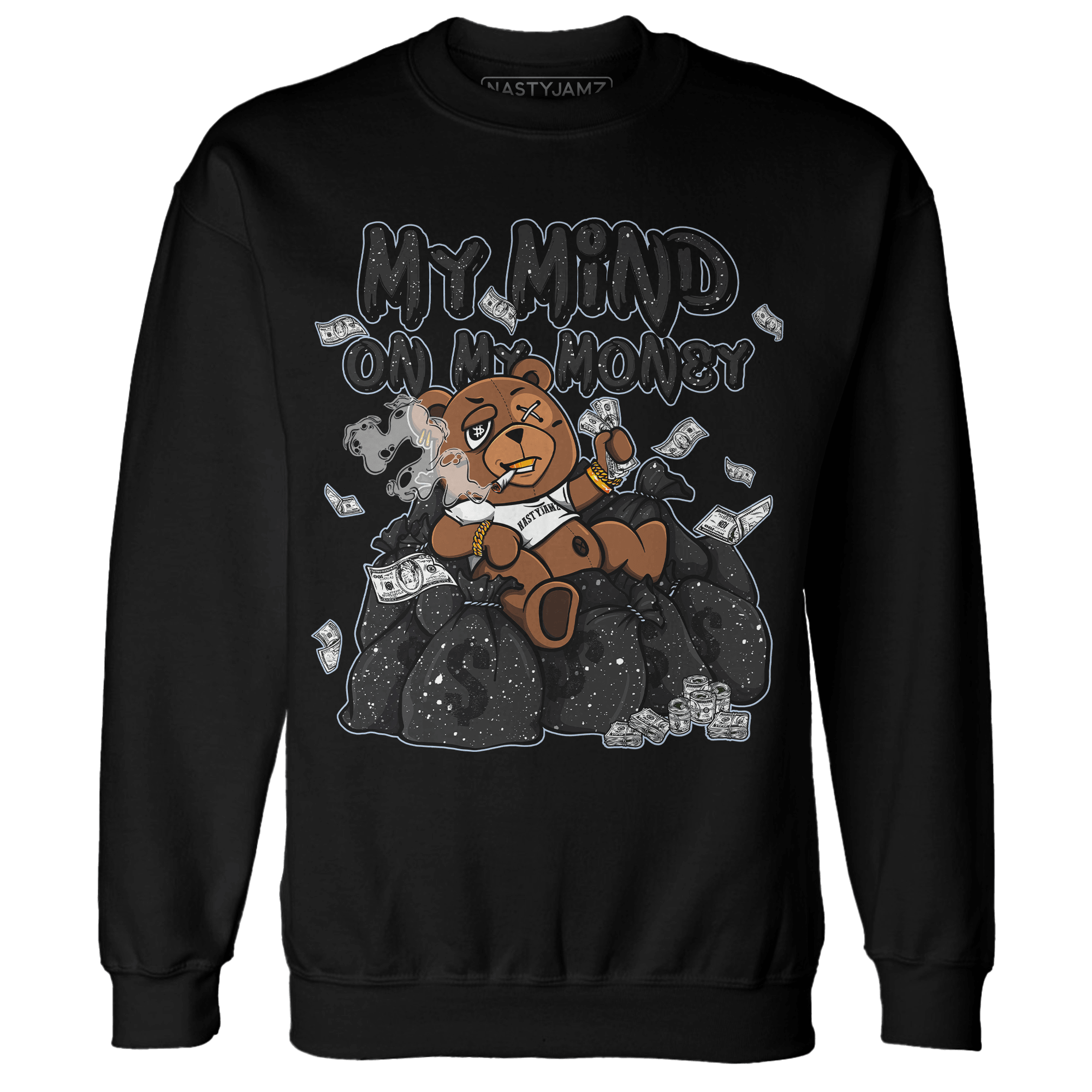 Reverse Oreo 6s Sweatshirt Match My Mind On My Money BER - NastyJamz