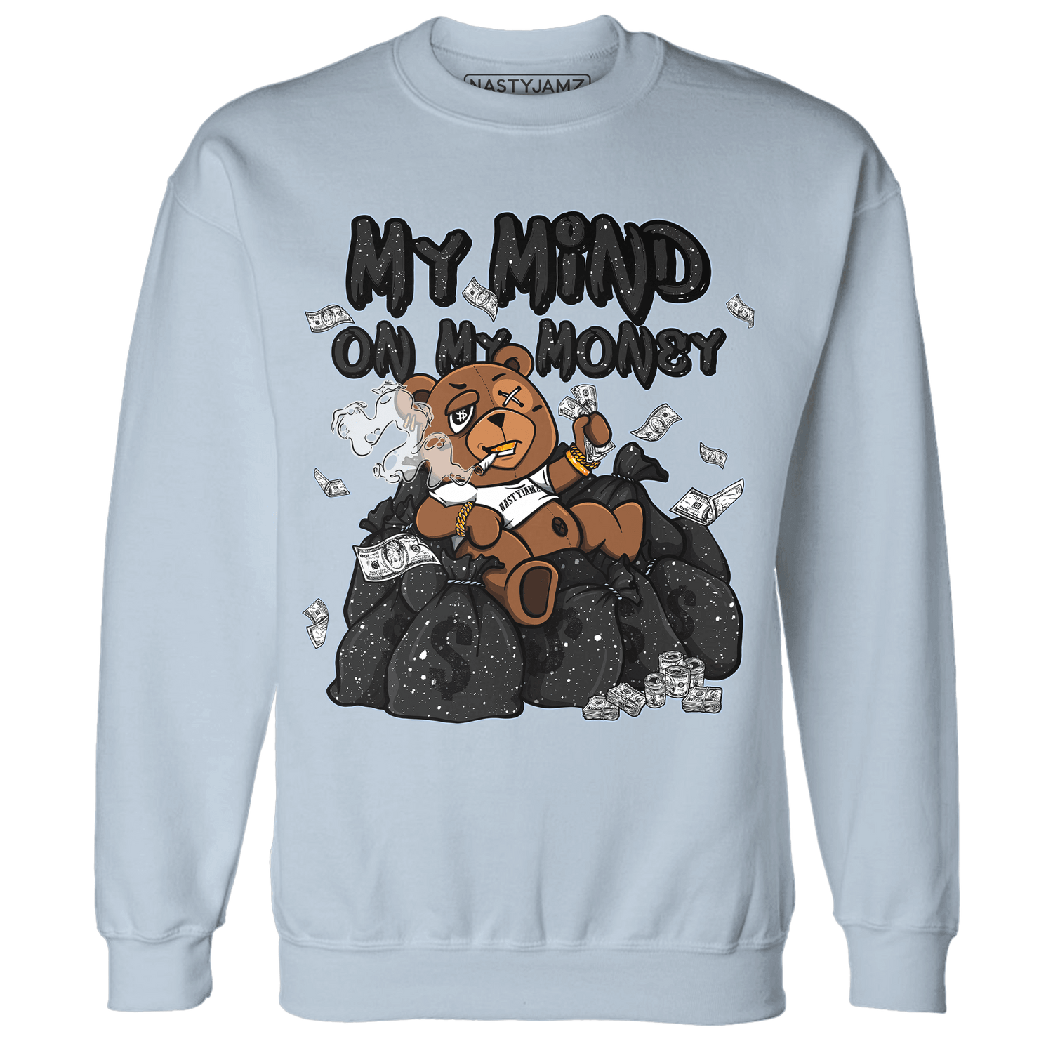 Reverse Oreo 6s Sweatshirt Match My Mind On My Money BER - NastyJamz