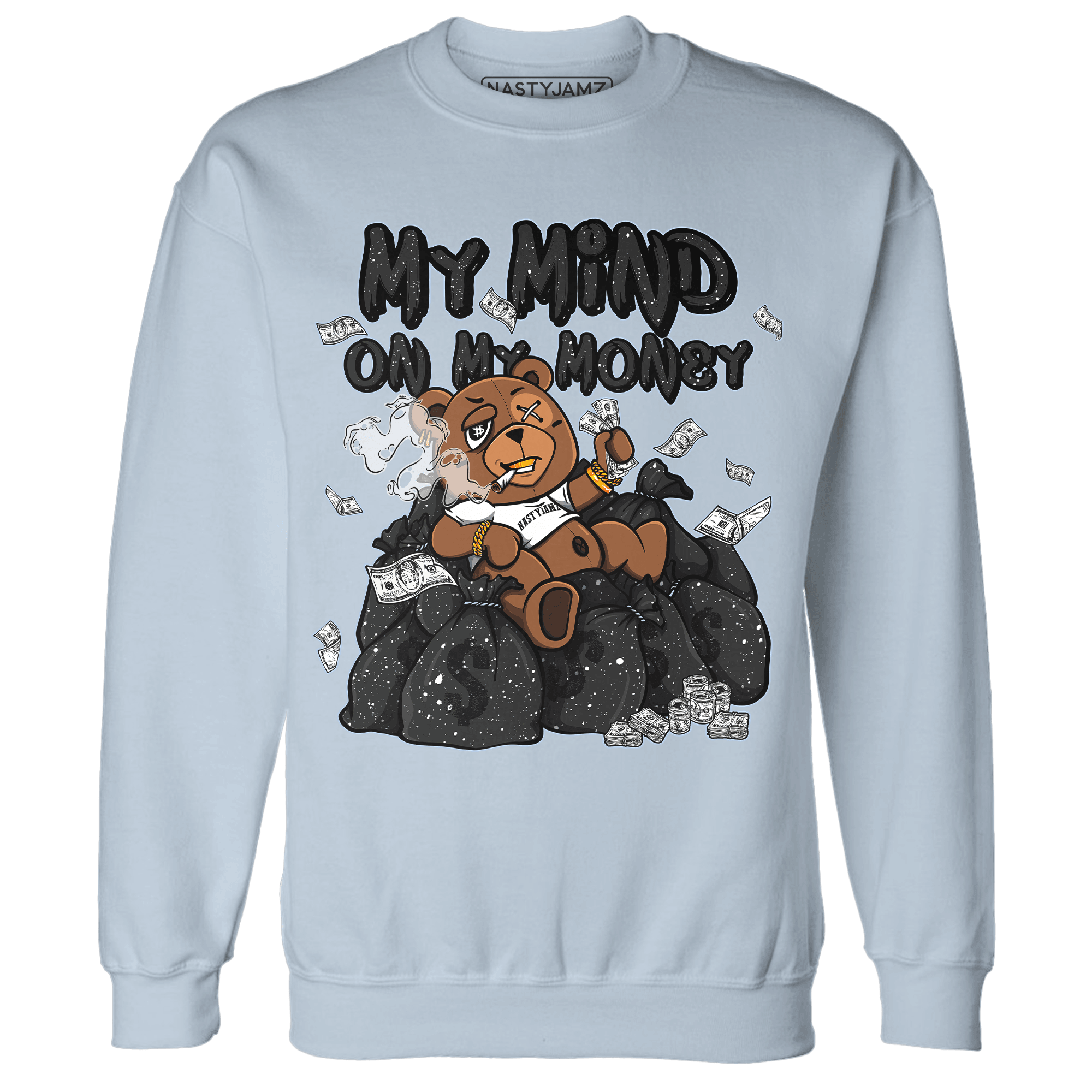 Reverse Oreo 6s Sweatshirt Match My Mind On My Money BER - NastyJamz