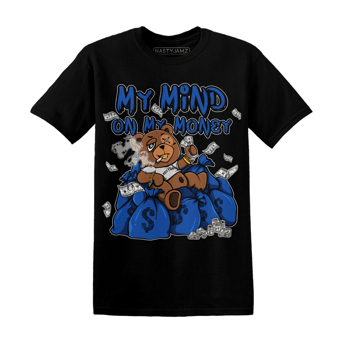 Air Max 1 86 Royal T Shirt Match My Mind On My Money BER - NastyJamz
