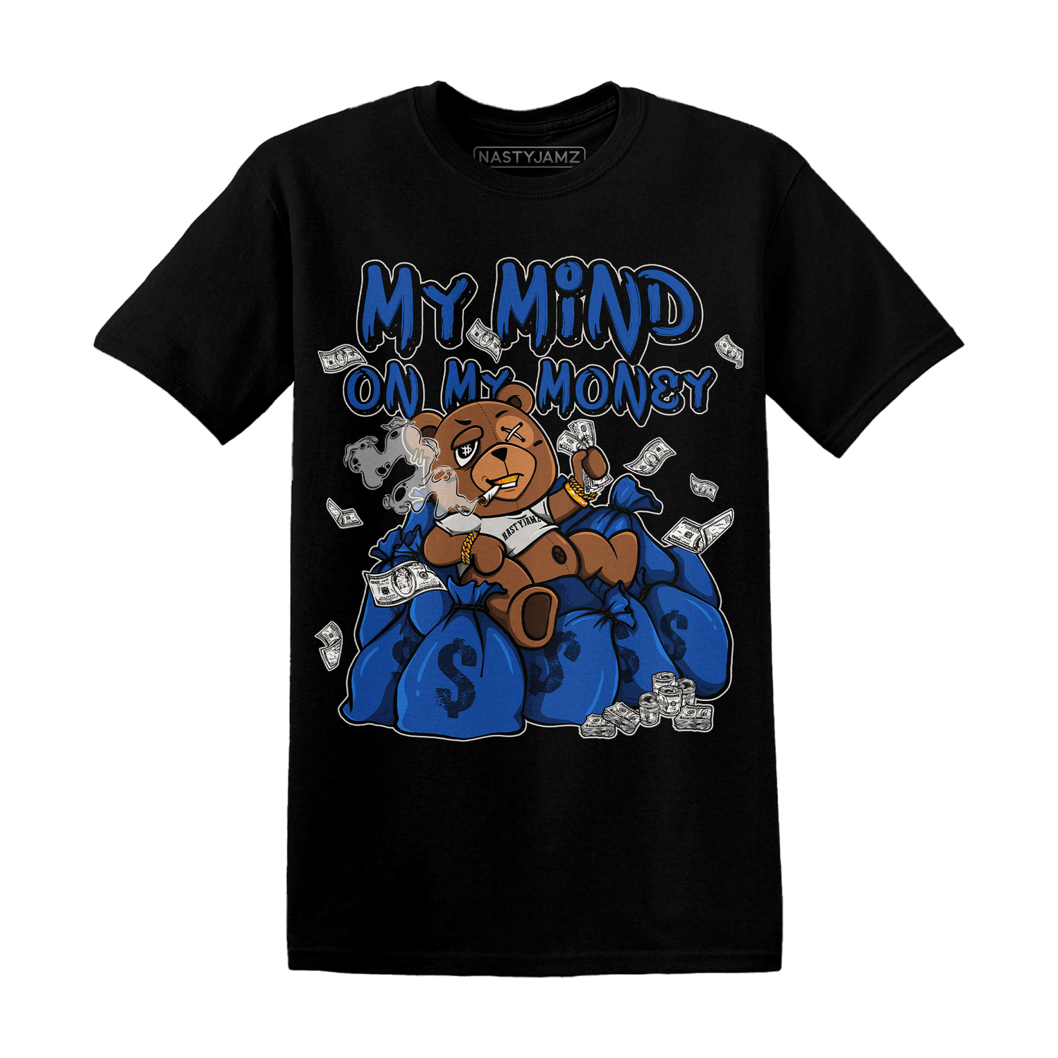Air Max 1 86 Royal T Shirt Match My Mind On My Money BER - NastyJamz