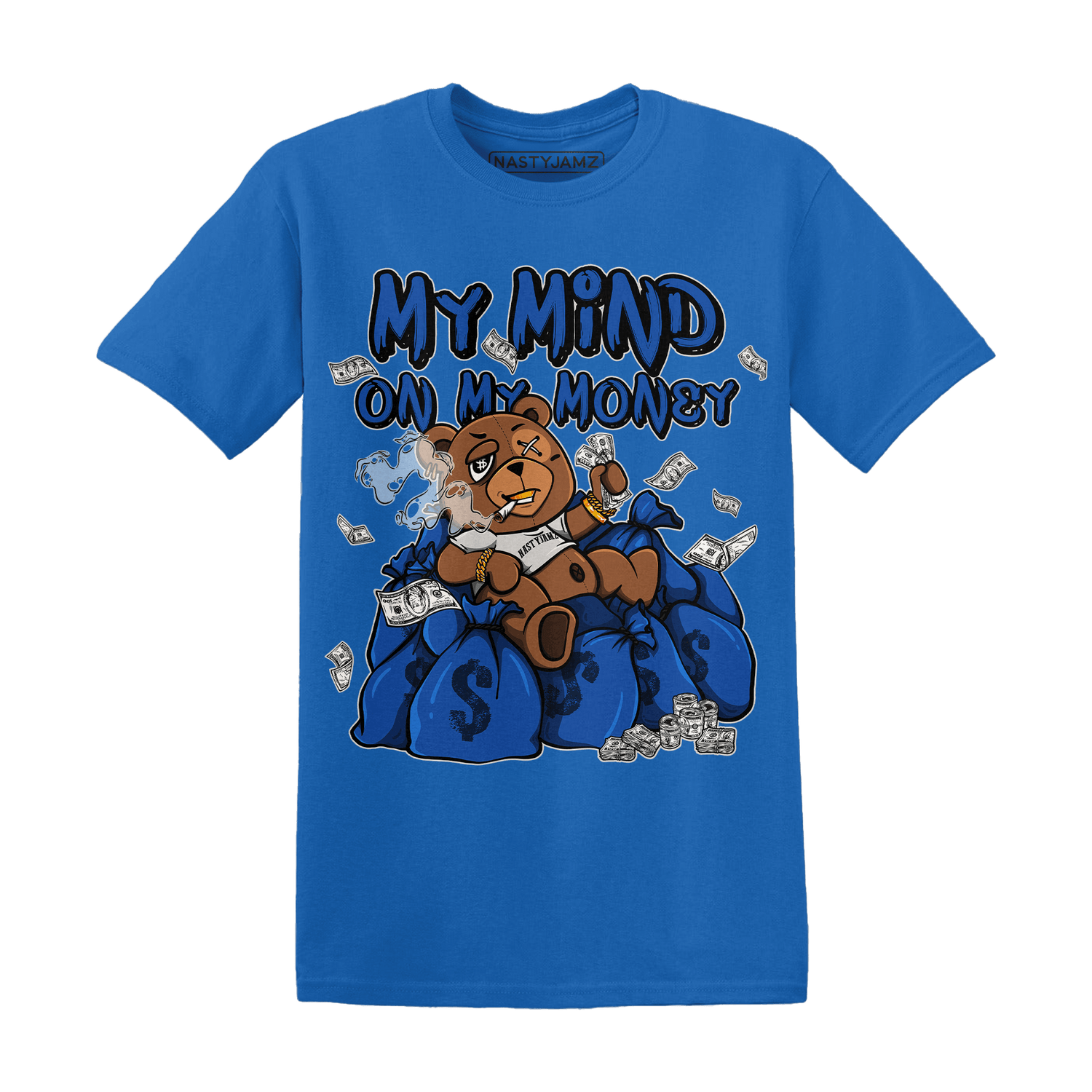 Air Max 1 86 Royal T Shirt Match My Mind On My Money BER - NastyJamz