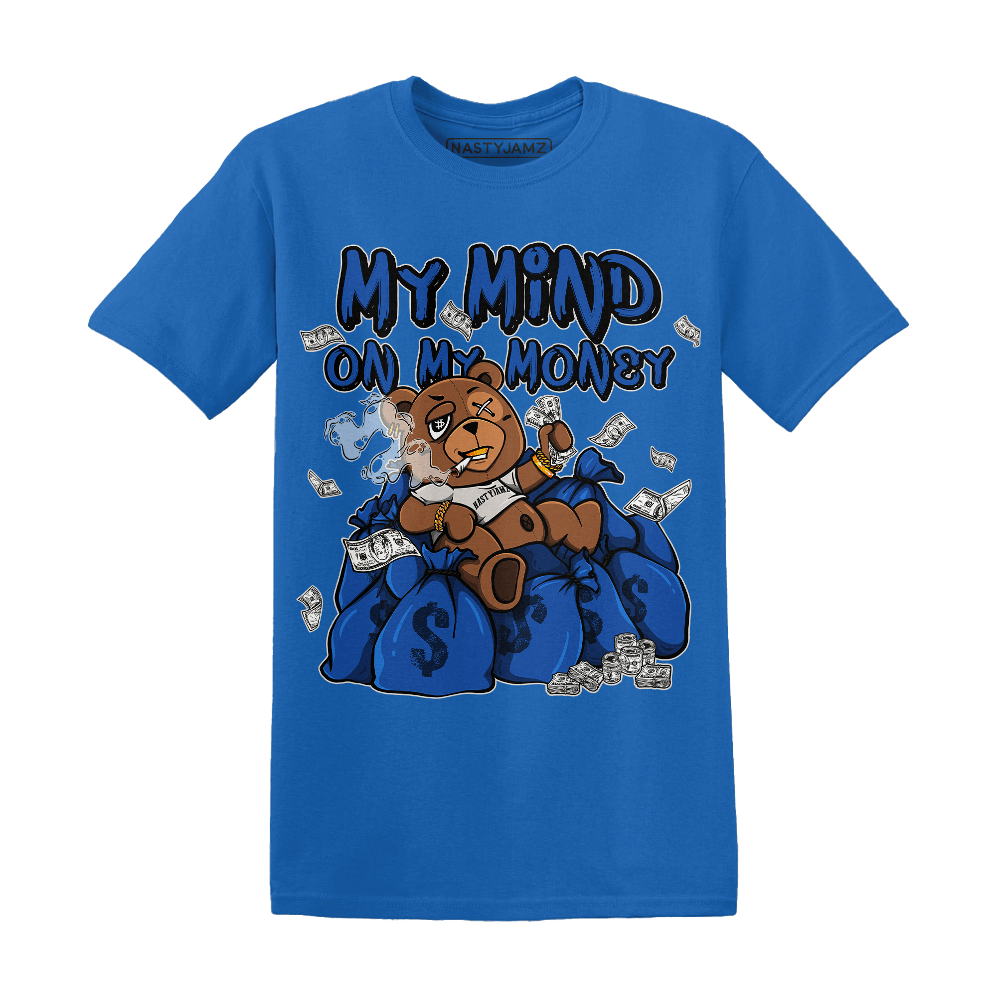 Air Max 1 86 Royal T Shirt Match My Mind On My Money BER - NastyJamz