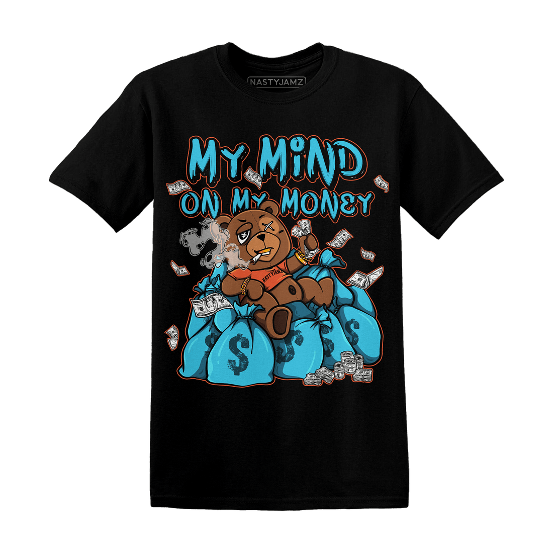 Dunk Low Dolphins T Shirt Match My Mind On My Money BER - NastyJamz