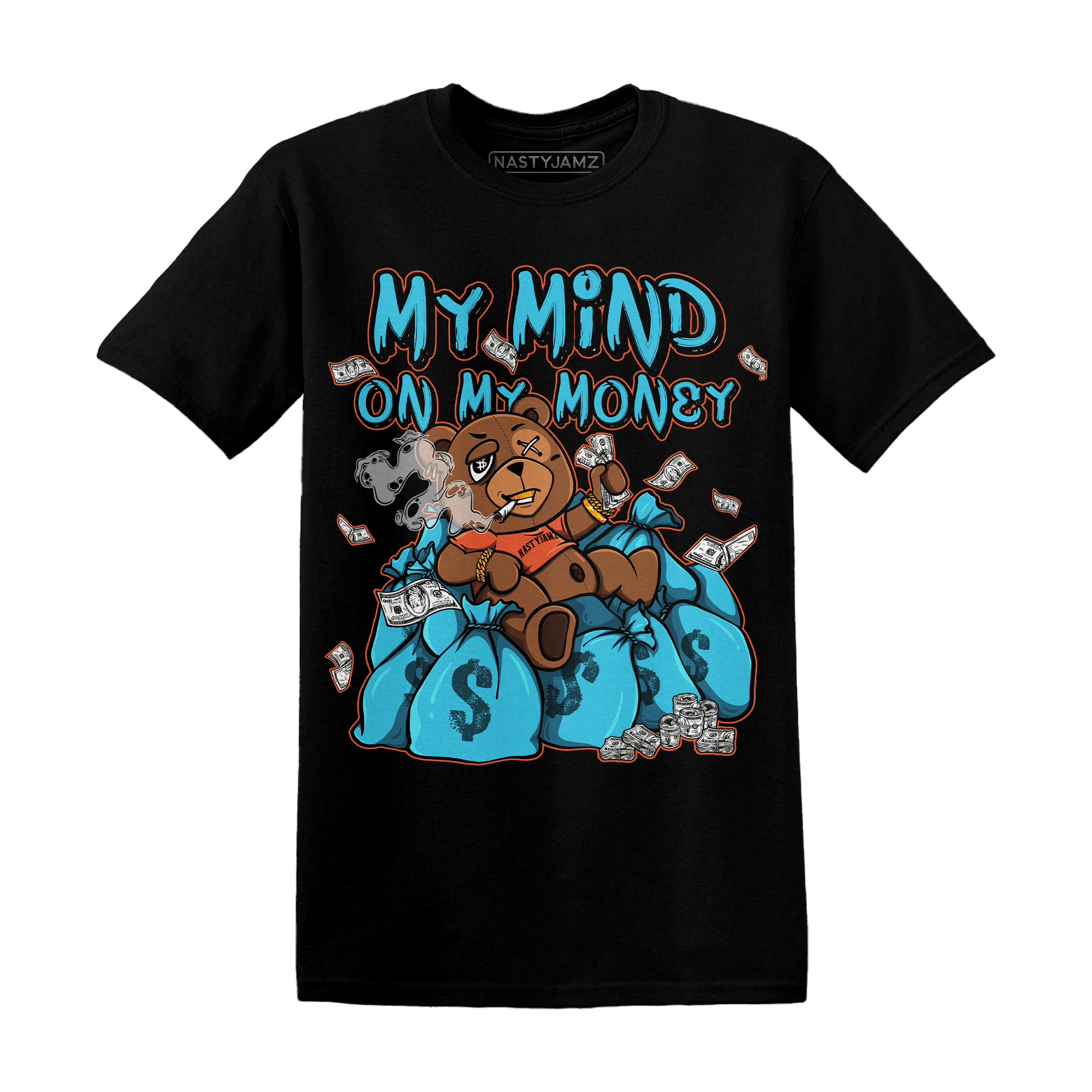 Dunk Low Dolphins T Shirt Match My Mind On My Money BER - NastyJamz